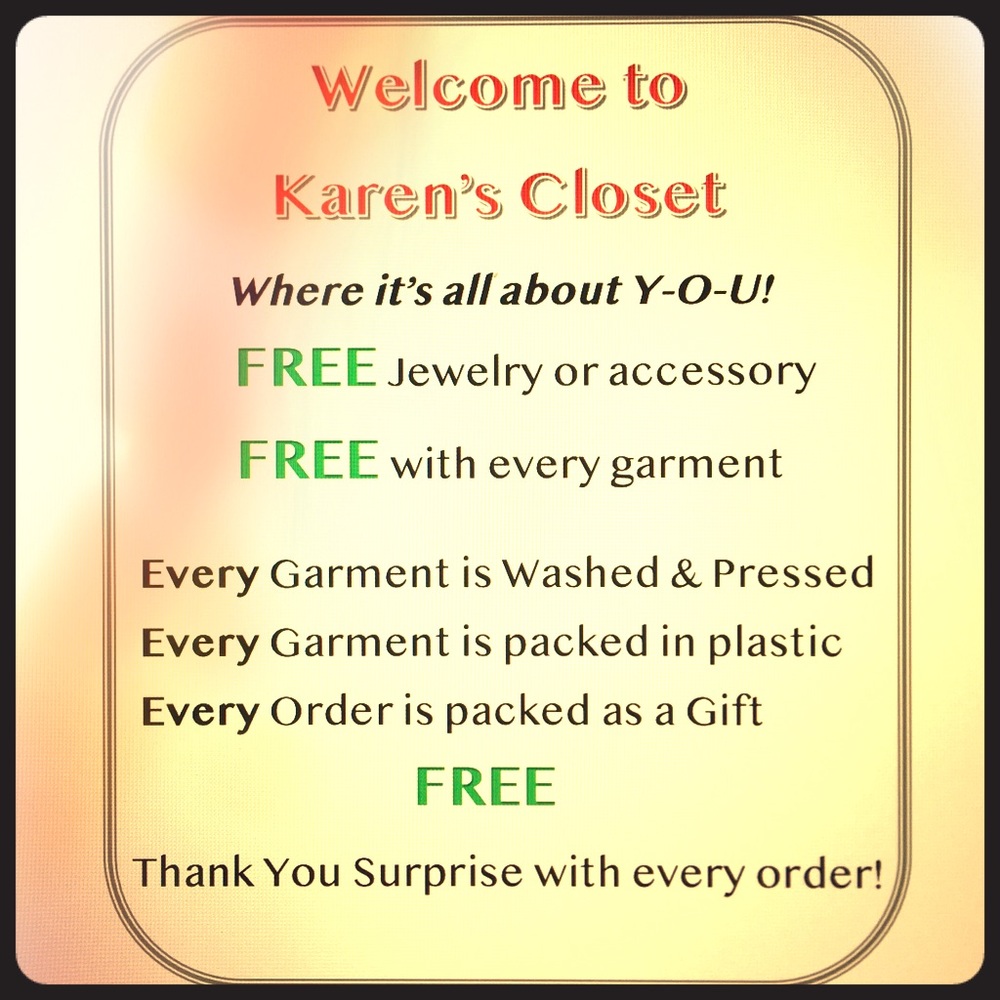 Great to see you! Welcome - Thank you for Shopping